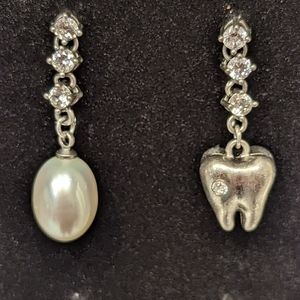 Sandy Liang Cavity Earrings